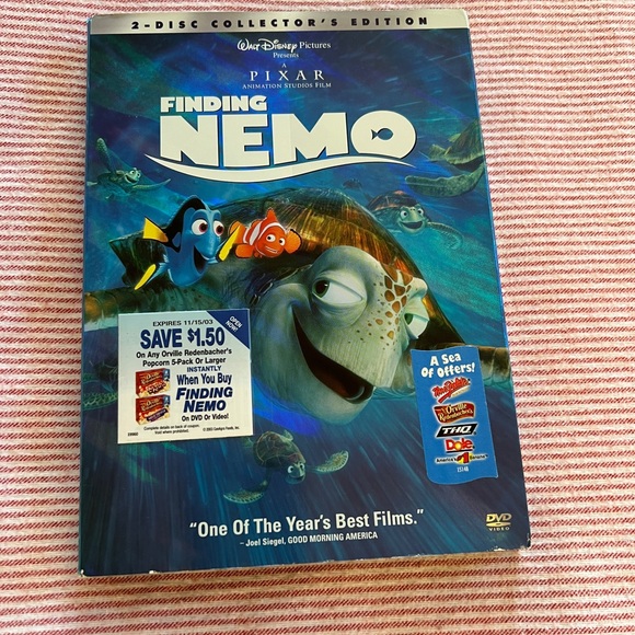 Finding Nemo 2 Disc Collector’s Edition DVD Wide Screen And Full Screen - Picture 3 of 11